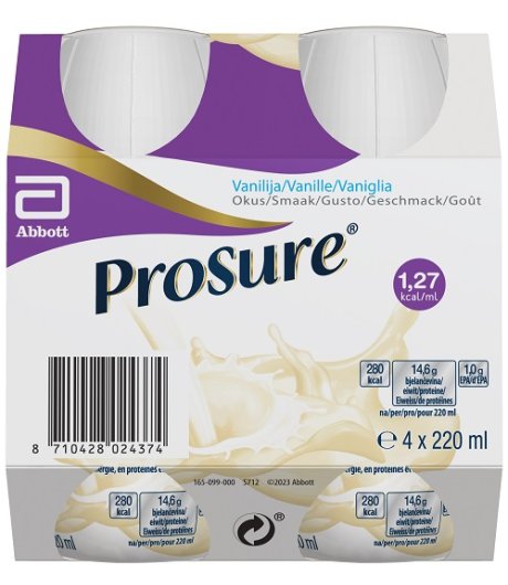 PROSURE VANILLA 4BOTT 220ML