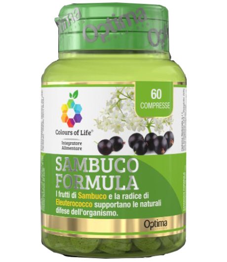 SAMBUCO FORMULA 60CPR PLA COLOURS SAMBUCO FORMULA 60CPR PLA COLOURS