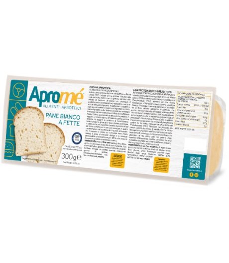 APROME'Pane Bianco Fette 300g