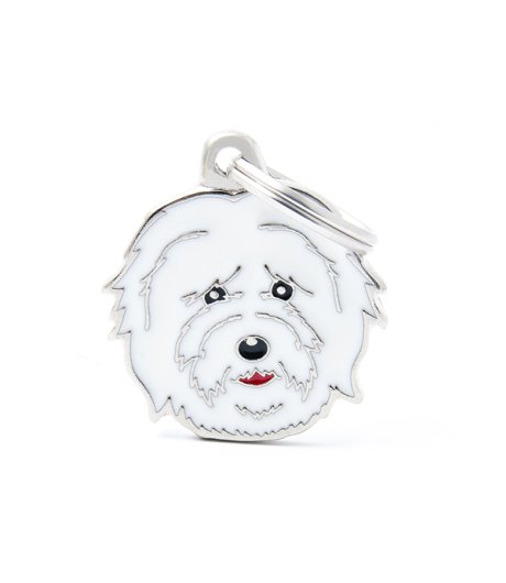 MY FAMILY MEDAGLIETTA COTON DE TULEAR (REF. MF68) MY FAMILY MEDAGLIETTA COTON DE TULEAR (REF. MF68)