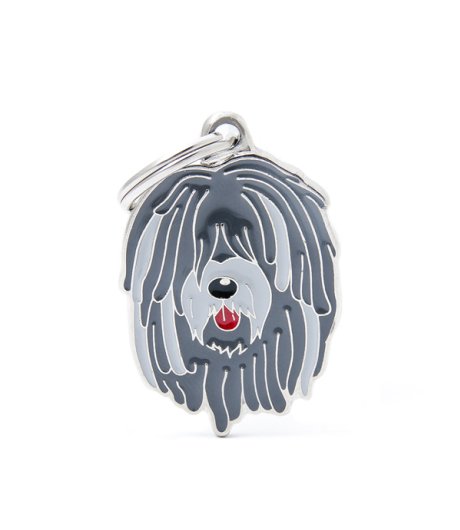 MY FAMILY MEDAGLIETTA PASTORE BERGAMASCO (REF. MF90) MY FAMILY MEDAGLIETTA PASTORE BERGAMASCO (REF. MF90)