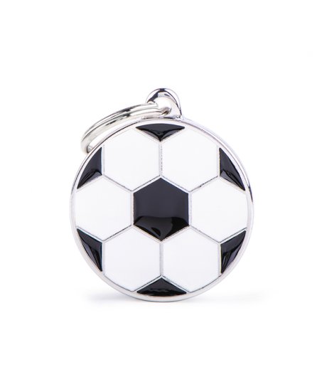 MY FAMILY MEDAGLIETTA CERCHIO (L) CALCIO (REF. CH17SOCCER)