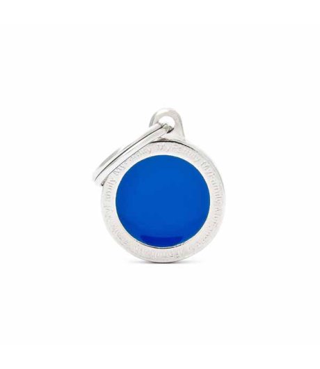 MY FAMILY MEDAGLIETTA CERCHIO (S) BLU (REF. CL04SMALLBLUE)