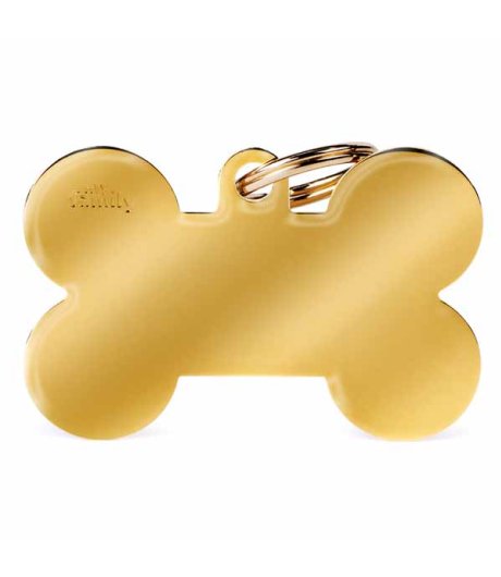 MY FAMILY MEDAGLIETTA OSSO (XL) OTTONE ORO (REF. MFXL10) MY FAMILY MEDAGLIETTA OSSO (XL) OTTONE ORO (REF. MFXL10)