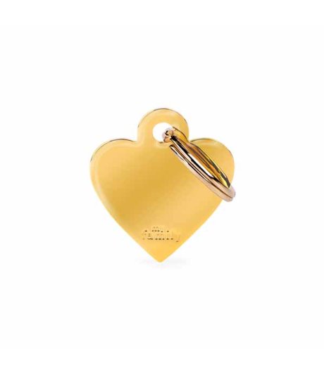 MY FAMILY MEDAGLIETTA CUORE (S) OTTONE DORATO (REF. MFB22) MY FAMILY MEDAGLIETTA CUORE (S) OTTONE DORATO (REF. MFB22)