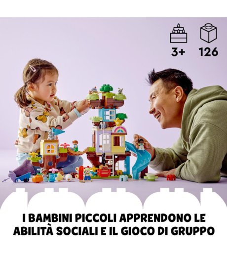 LEGO DUPLO TOWN CASA SULL'ALBERO 3 IN 1 10993