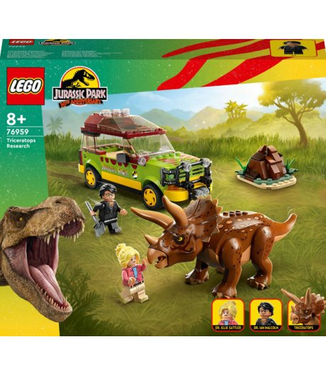 LEGO Jurassic World (76959). La ricerca del Triceratopo