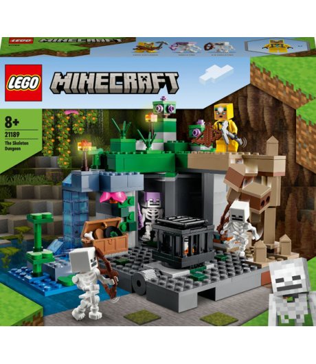 lego 21189 minecraft le segrete dello scheletro