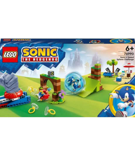 LEGO Sonic the Hedgehog 76990 Sfida della Sfera di Velocita