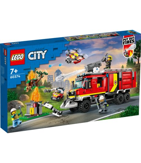 LEGO City Fire 60374 Autopompa dei Vigili del Fuoco