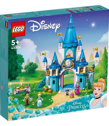 lego 43206 disney princess il castello di cenerentola