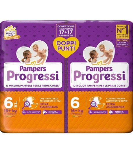 PAMPERS PROG XL PAC DPP 34PZ