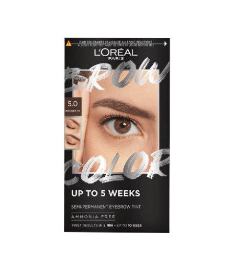 L OREAL BROW TINT 5.0 BRUNETTE