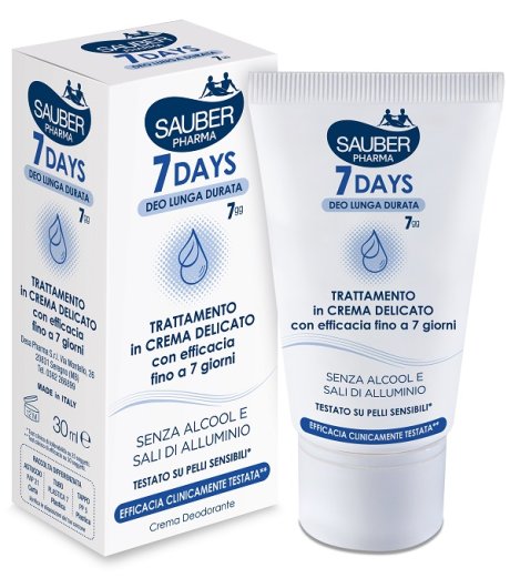 Sauber 7days Crema 7 Gg 30ml