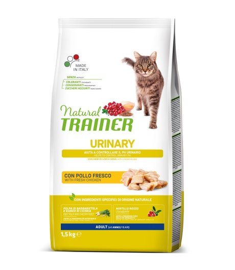 TRAINER NATURAL GATTO URINARY ADULT POLLO 1,5KG