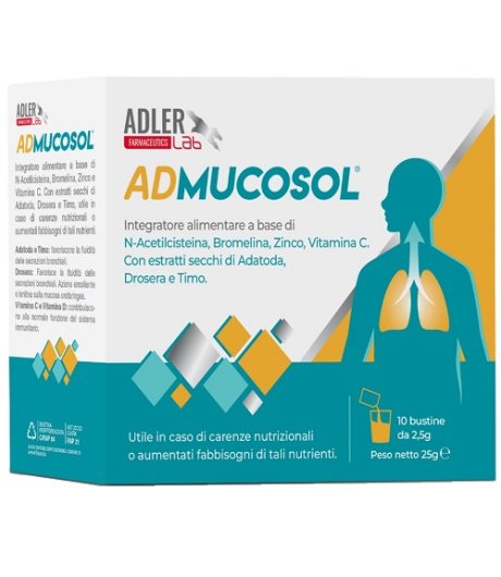 ADMUCOSOL 10 Bust.