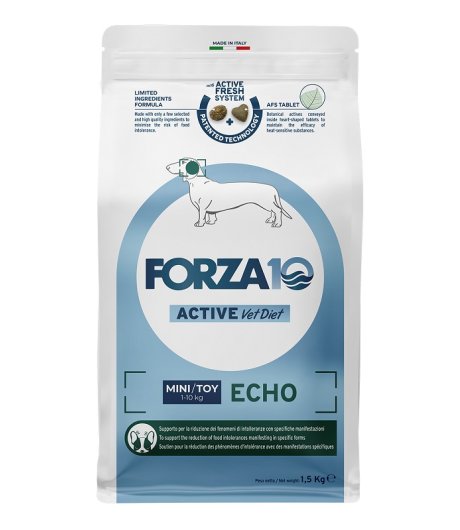 FORZA10 CANE ACTIVE ECHO MINI/TOY PESCE 1,5KG