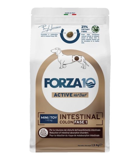 FORZA10 CANE FASE 1 INTESTINAL COLON MINI/TOY PESCE 1,5KG
