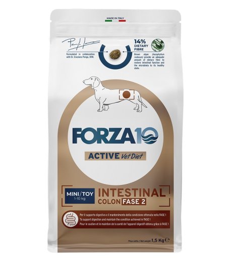 FORZA10 CANE FASE 2 INTESTINAL COLON MINI/TOY PESCE 1,5KG