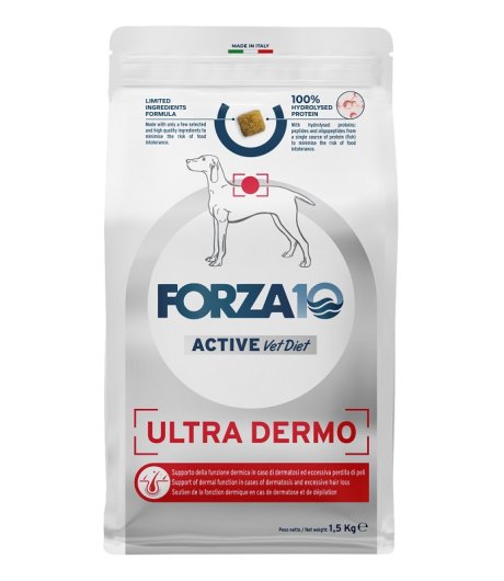 FORZA10 CANE ACTIVE ULTRA DERMO ADULT PESCE 1,5KG