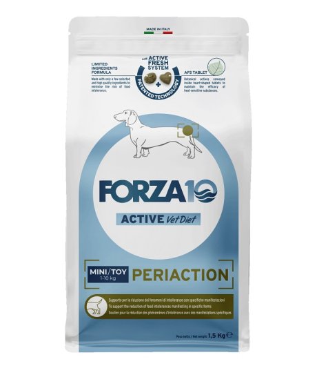 FORZA10 CANE ACTIVE PERIACTION MINI/TOY PESCE 1,5KG