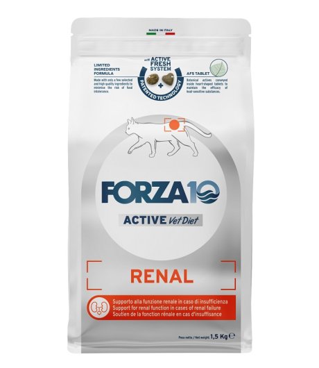 FORZA10 GATTO RENAL ACTIVE PESCE 1,5KG