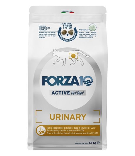 FORZA10 GATTO URINARY ACTIVE PESCE 1,5KG