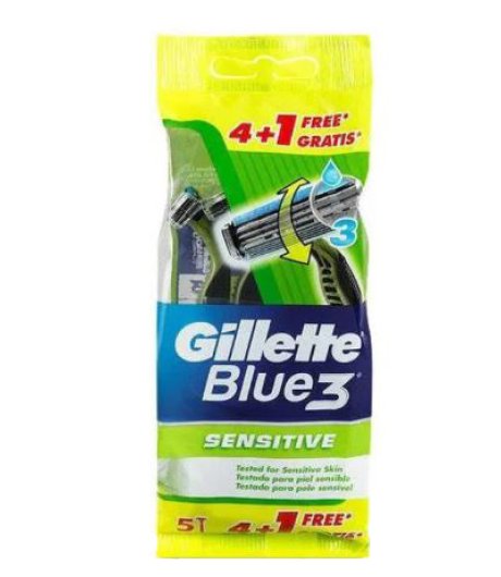 GILLETTE BLUE3 SENS 4PZ+1GR