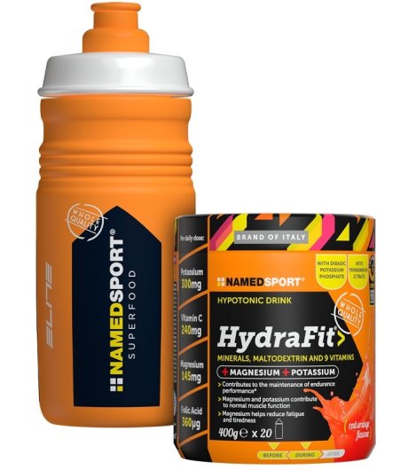 HYDRAFIT Polv.400g+SPORTBOTTLE