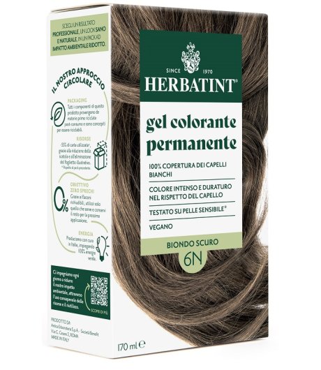 Herbatint Tinta per capelli 6n Biondo Scuro 170ml