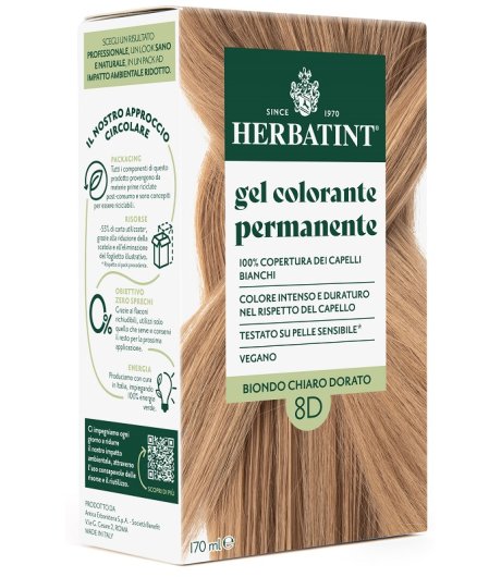 Herbatint 8d Biondo Chi Dorato