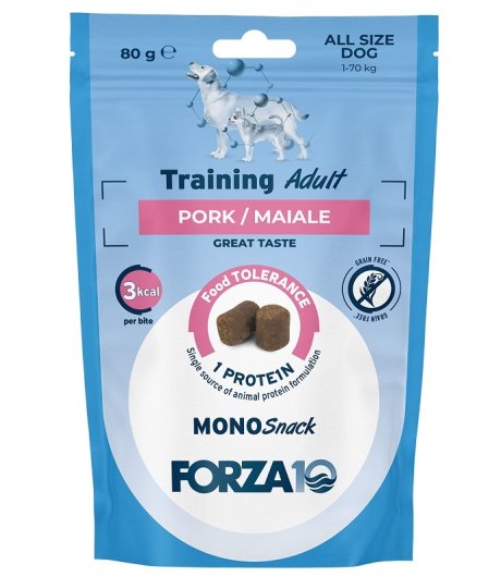 FORZA10 CANE MONO SNACK TRAINING ADULT MAILE 80GR