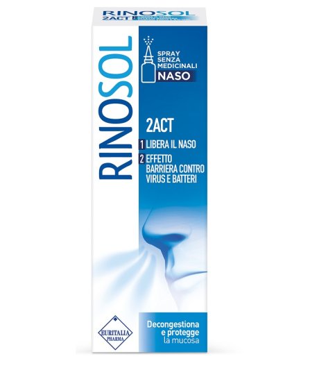 RINOSOL 2ACT SPRAY NASALE 15ML