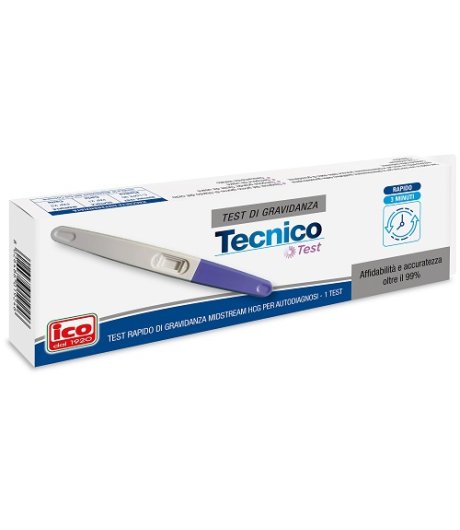 ICO TECNICO TEST GRAVIDANZA1PZ ICO TECNICO TEST GRAVIDANZA1PZ