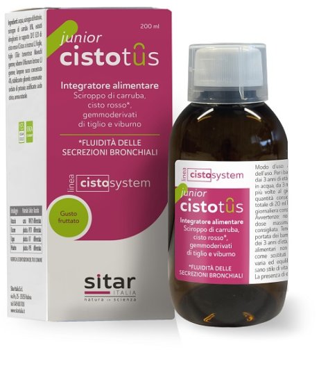 CISTOTUS JUNIOR 200ML CISTOSYS CISTOTUS JUNIOR 200ML CISTOSYS