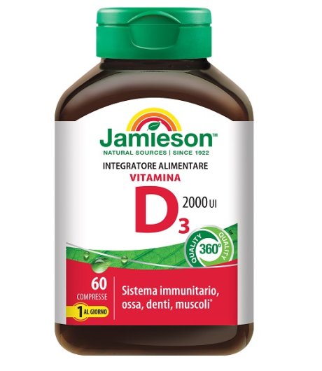 VIT D3 2000UI 60CPR JAMIESON