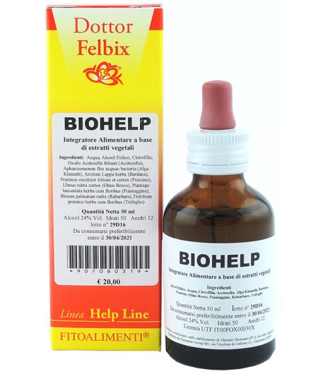 BIOHELP GTT 50ML  "EURONATUR"