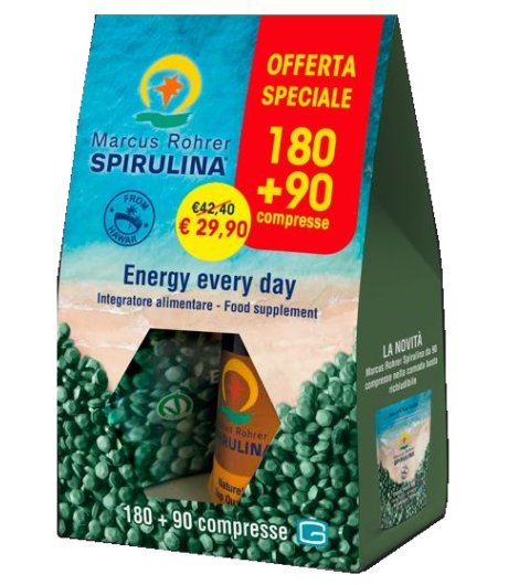SPIRULINA MARCUS ROHRER 180+90CPR