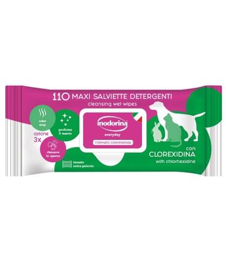 INODORINA REFRESH SALVIETTE CLOREXIDINA 110PZ