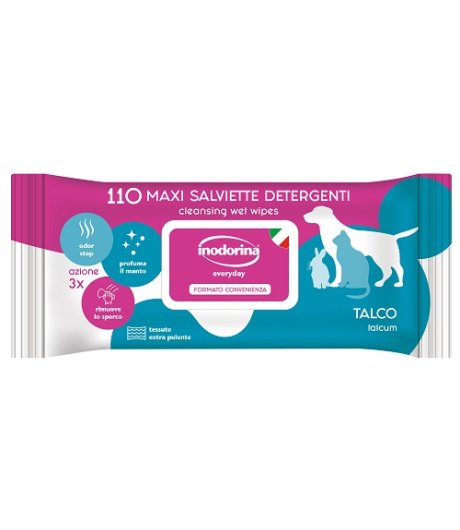 INODORINA REFRESH SALVIETTE TALCO 110PZ