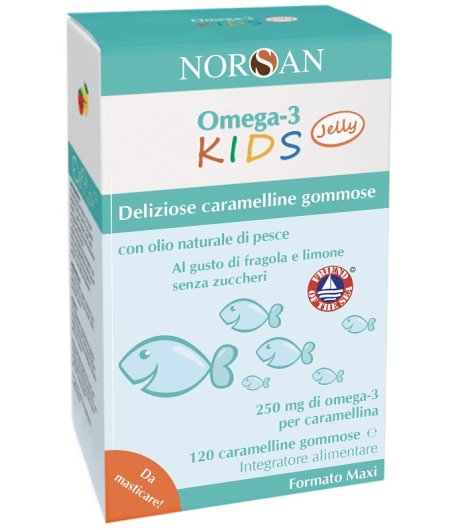 NORSAN OMEGA 3 KIDS 120JELLY NORSAN OMEGA 3 KIDS 120JELLY