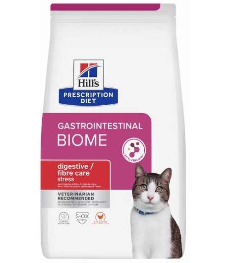 HILL'S GATTO DIET GASTROINTESTINAL BIOME DIGESTIVE FIBRE CARE STRESS POLLO 1,5KG HILL'S GATTO DIET GASTROINTESTINAL BIOME DIGESTIVE FIBRE CARE STRESS POLLO 1,5KG