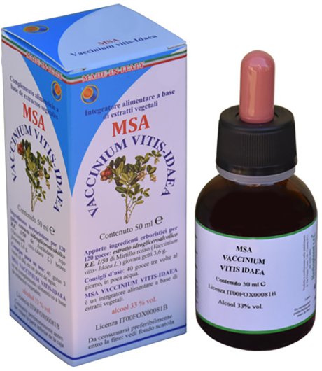 MSA VACCINIUM VITIS IDAEA 50ML