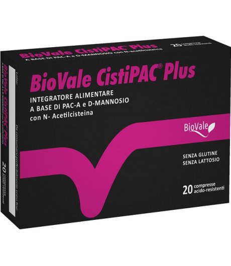 BIOVALE CISTIPAC PLUS 20CPR