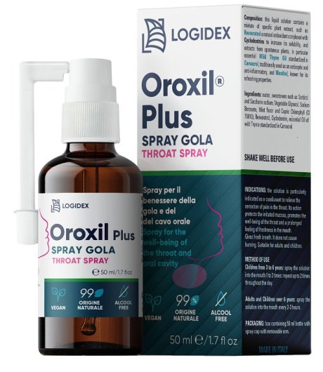 OROXIL PLUS SPRAY GOLA 50ML