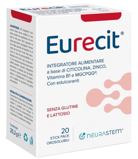 EURECIT 20 Stick Pack Orosol.