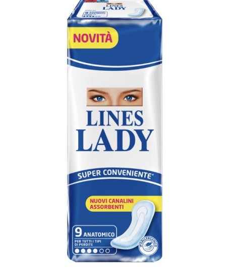 LINES LADY Anatomico 9pz
