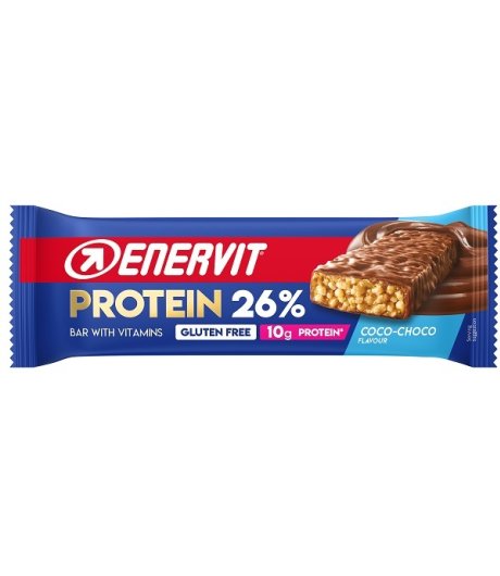ENERVIT Sport Barr.26%Choco40g