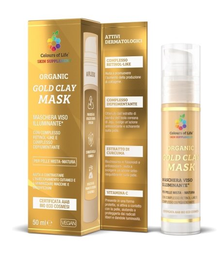 GOLD CLAY ORGANIC MASK 50ML GOLD CLAY ORGANIC MASK 50ML