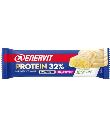 ENERVIT SPORT PROT BAR 32% LEM